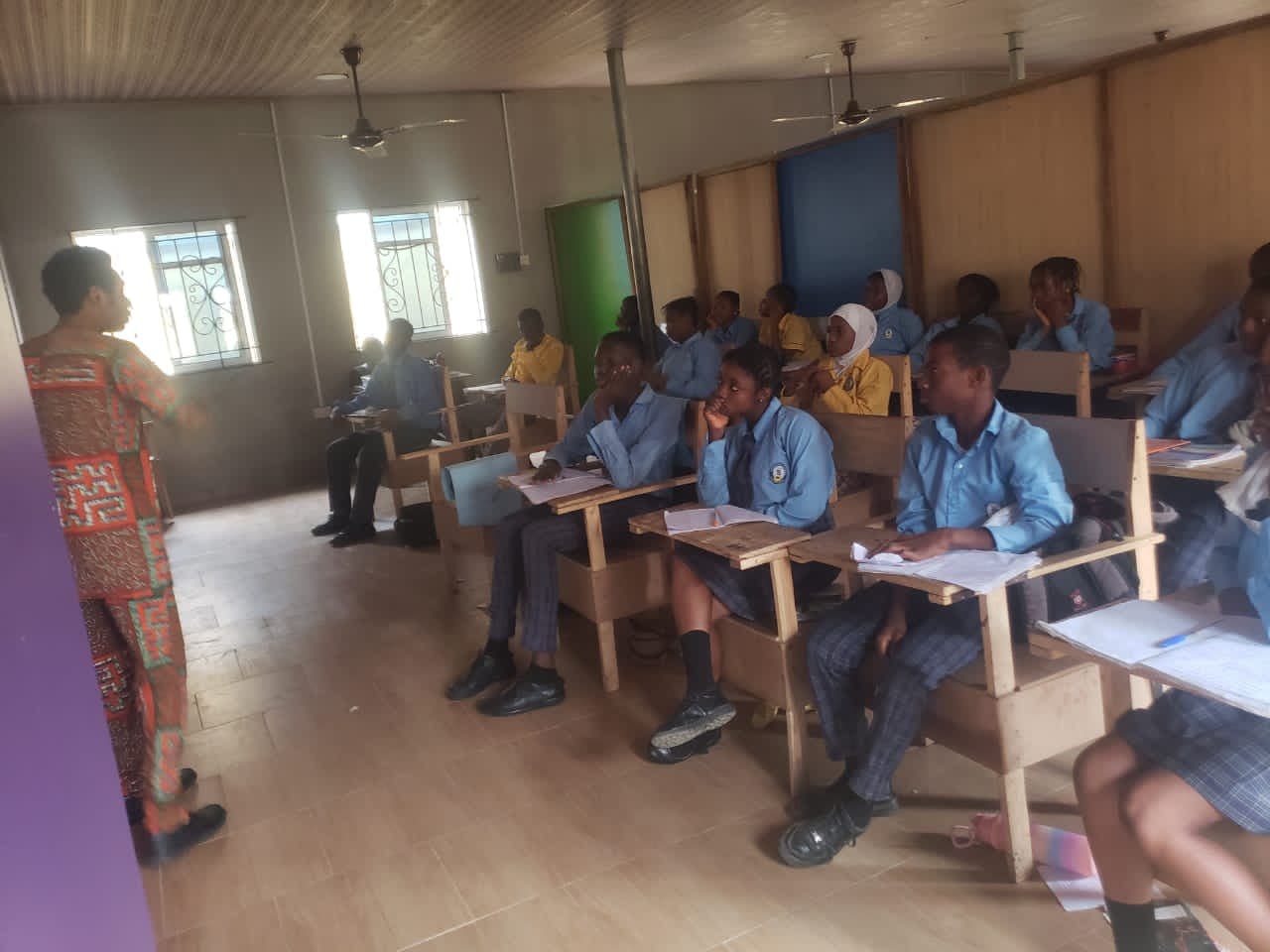 Yosola Schools Students engaged in learning